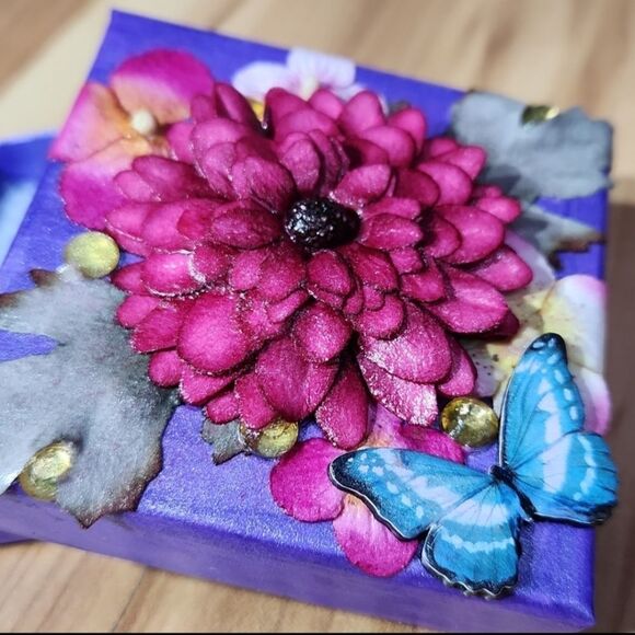 ✍️Handmade✍️ Support Ribbon Earring, Poem & Gift Box Set - Picture 9 of 11